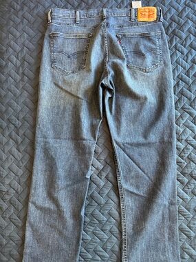 Levi's Men's Medium Blue Straight-Leg Jeans